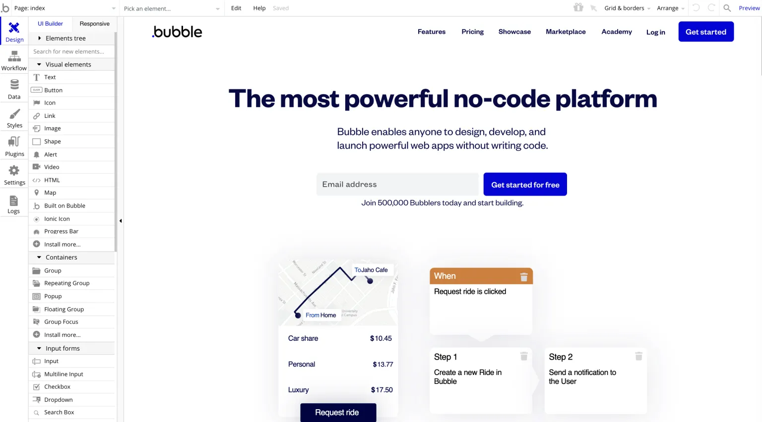 bubble.io Competitors - Top Sites Like bubble.io