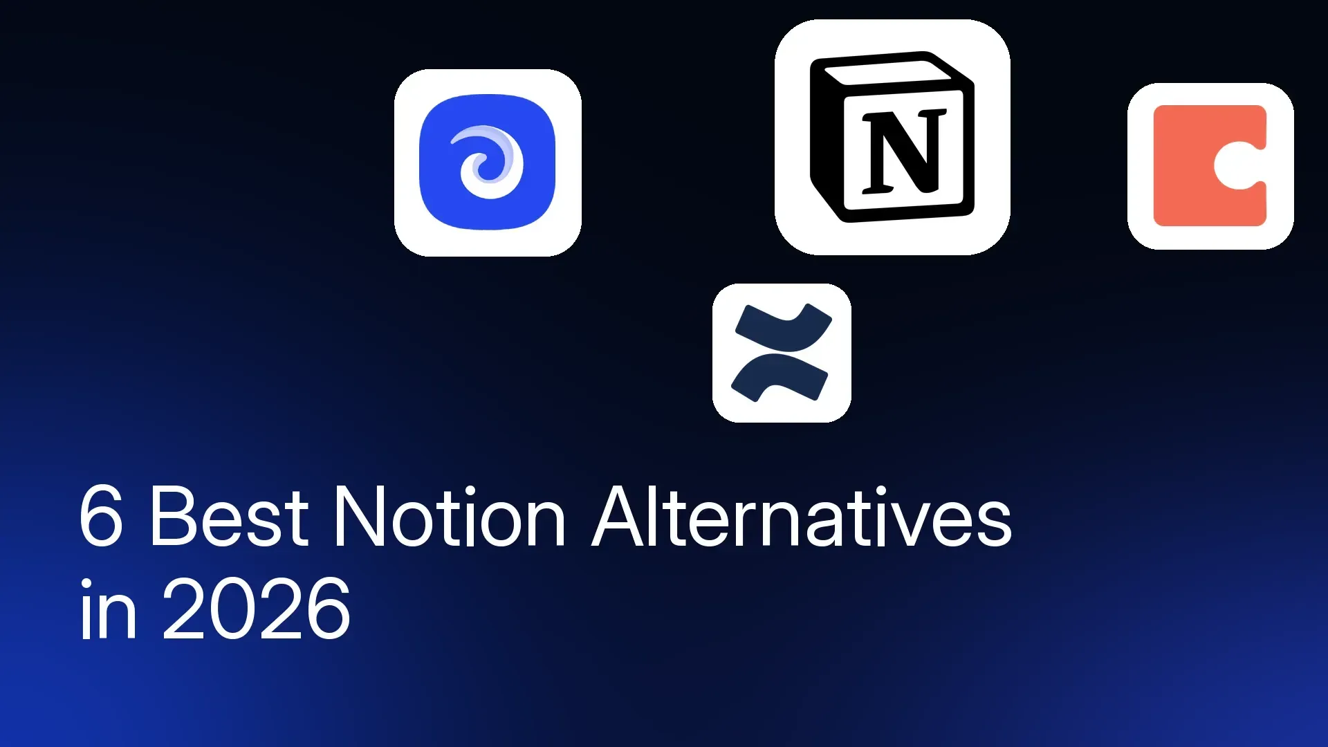 6 Best Notion Alternatives in 2026