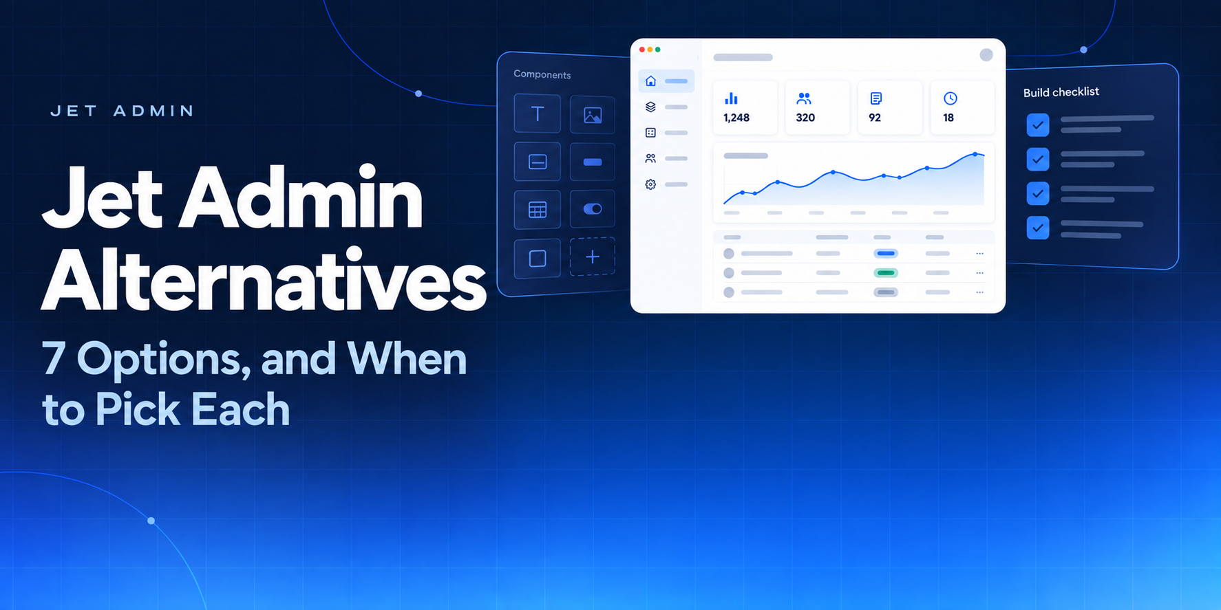 Jet Admin Alternatives: 7 Options, and When to Pick Each