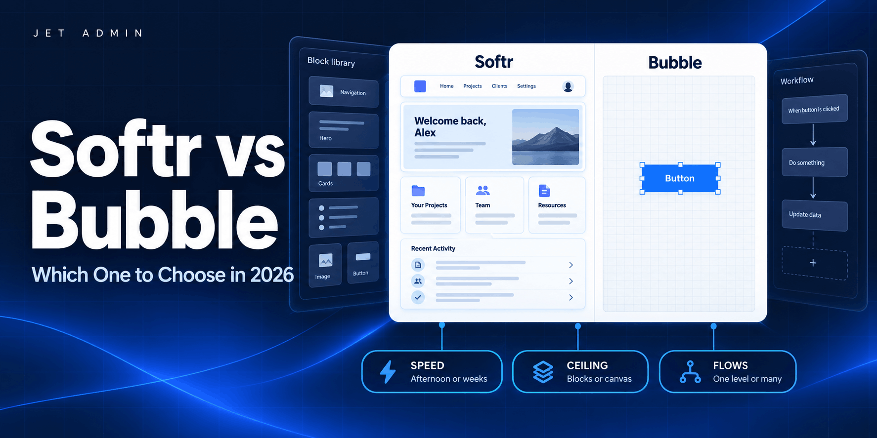 Softr vs Bubble: Which One to Choose in 2026