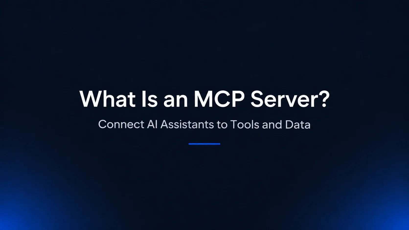 What Is an MCP Server? The Standard That Lets AI Agents Use Your Tools