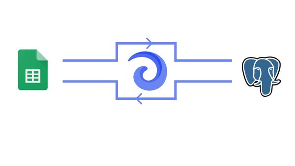 Sync data from Google Sheets to PostgreSQL database in real-time