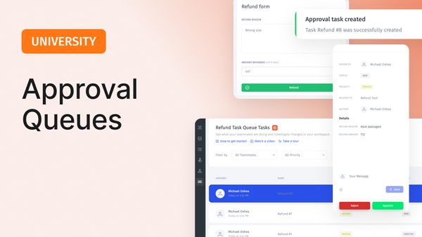 Build an Approval Task Queue for your app