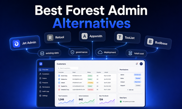 Best Forest Admin Alternatives: Compare Top Admin Panel Builders for 2026