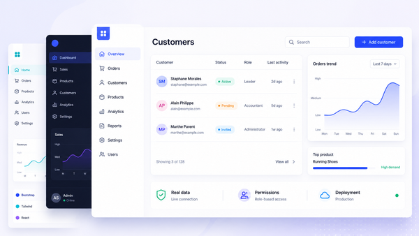 Best React Admin Template Options for Production-Ready Dashboards in 2026