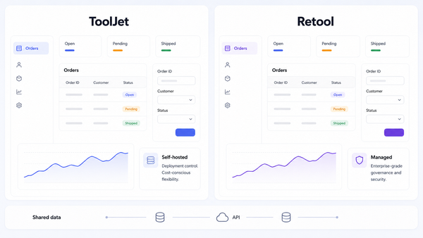 ToolJet vs Retool (2026): Which Internal Tool Platform Fits Your Team Best?