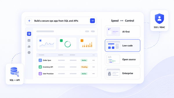 Best internal tool builder platforms in 2026: how to choose the right one