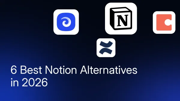 6 Best Notion Alternatives in 2026