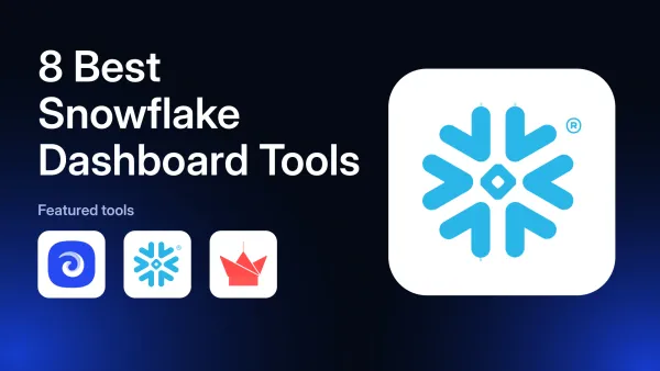 8 Best Snowflake Dashboard Tools in 2026